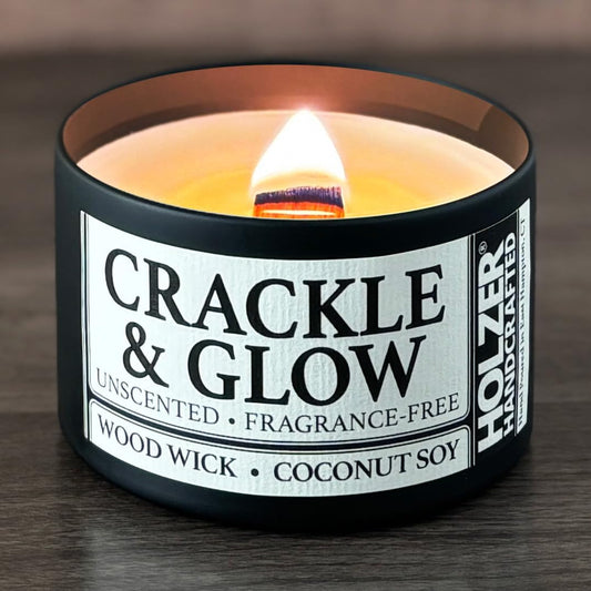Unscented Wood Wick Candle