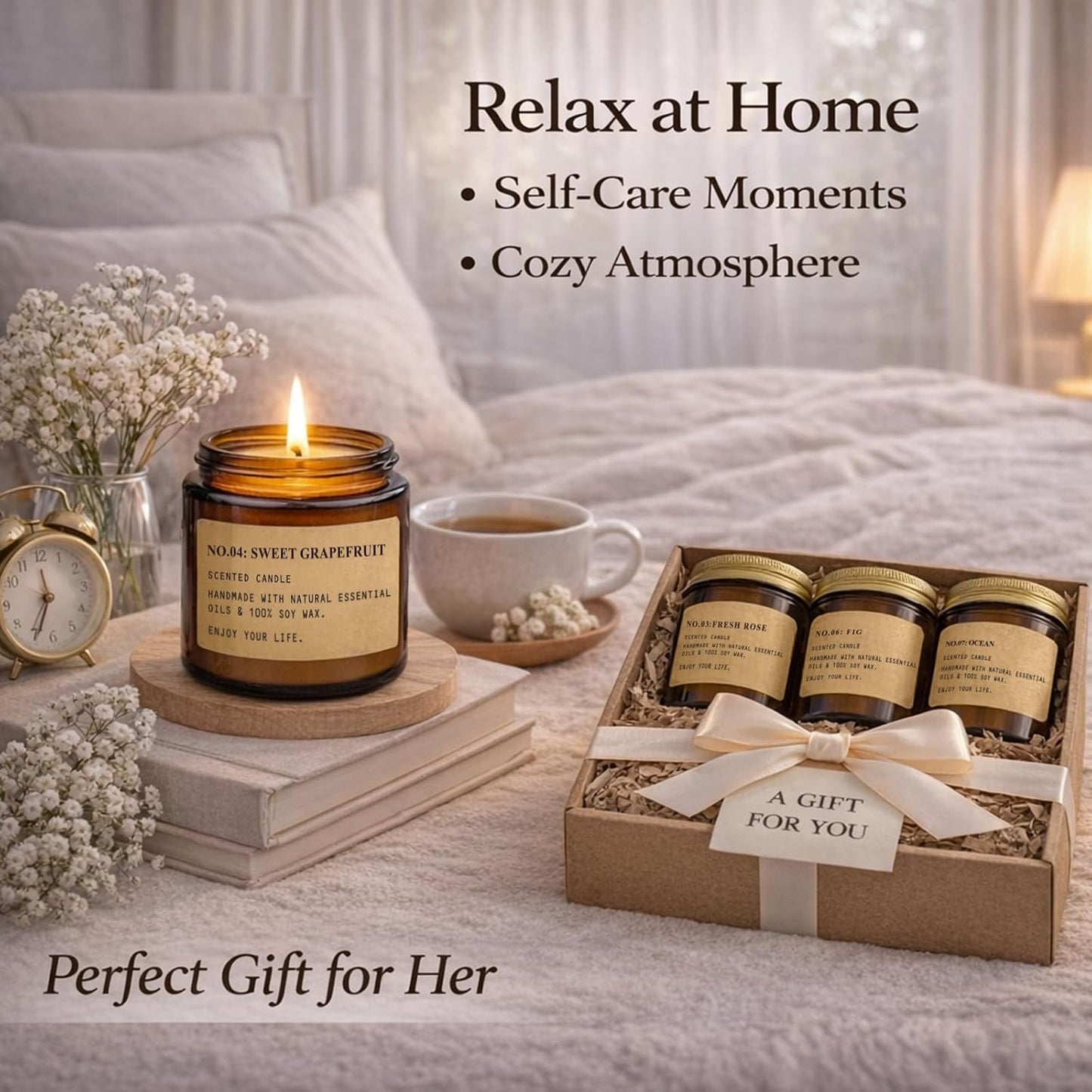 Scented Candle Gift Set
