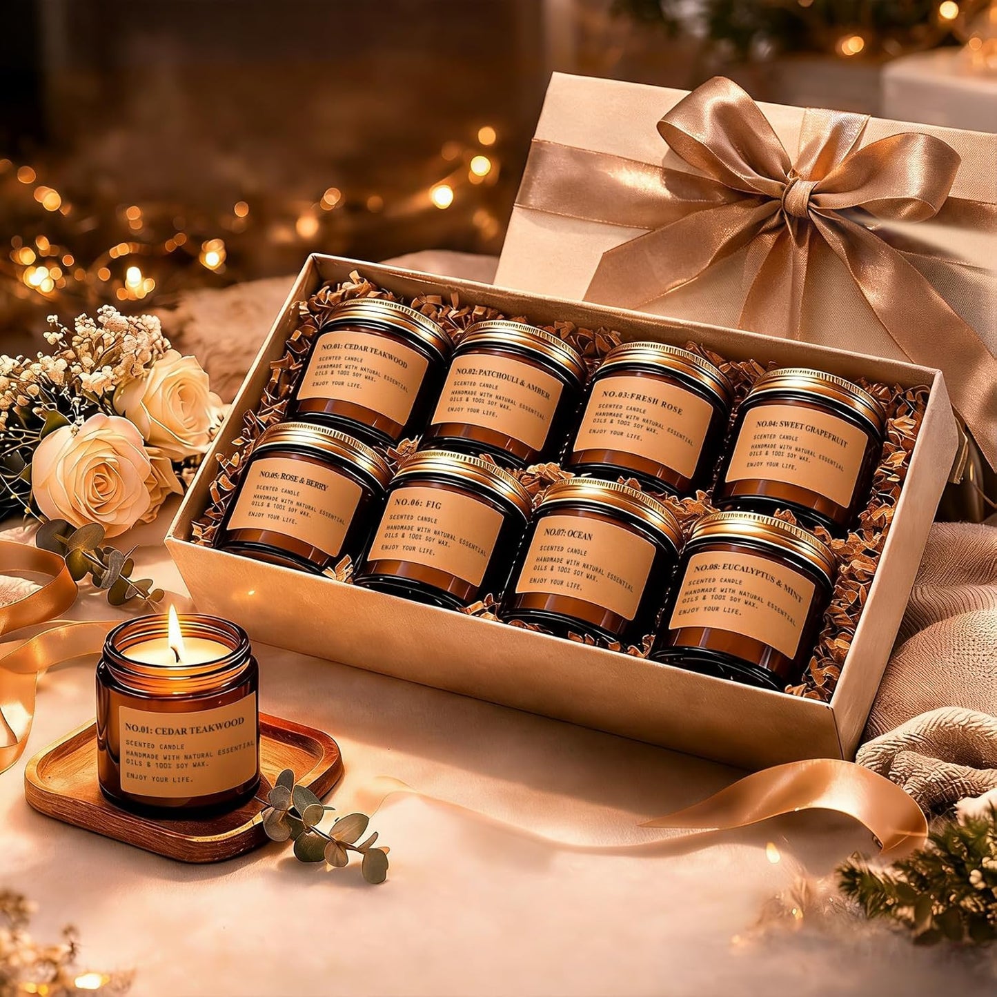 Scented Candle Gift Set