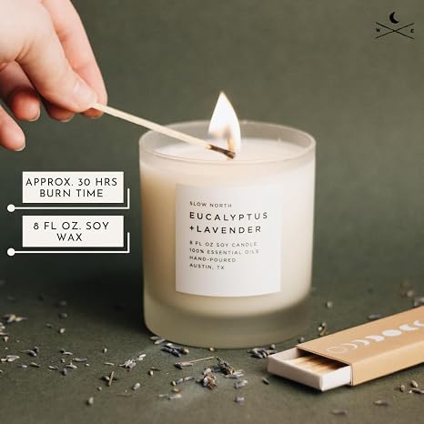 Eucalyptus & Lavender Soy Candle