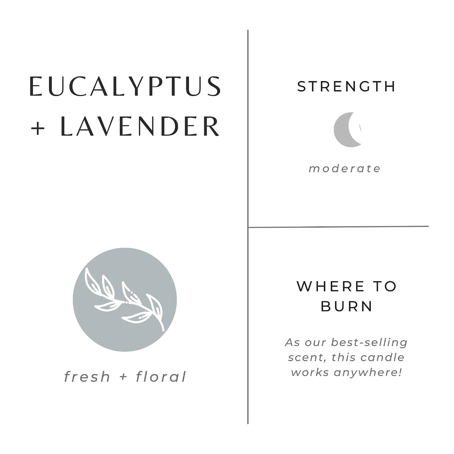 Eucalyptus & Lavender Soy Candle