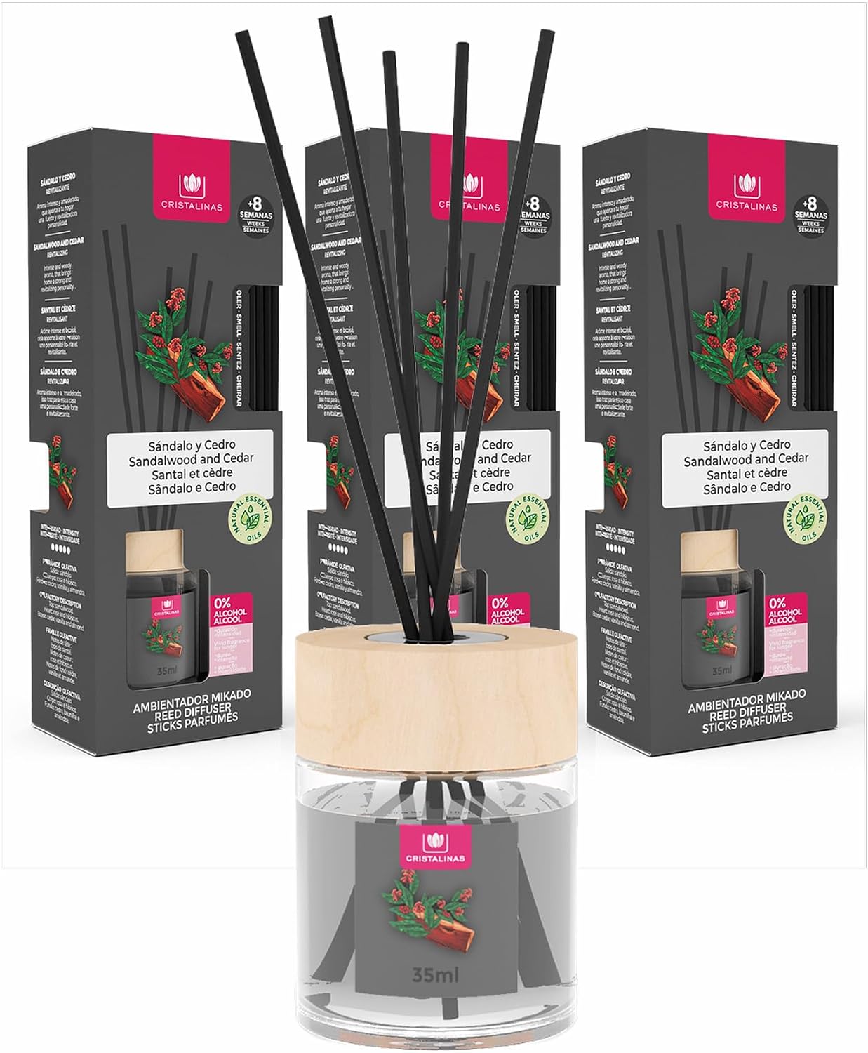 Sandalwood & Cedar Reed Diffusers