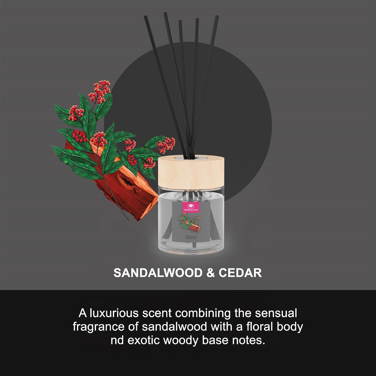 Sandalwood & Cedar Reed Diffusers