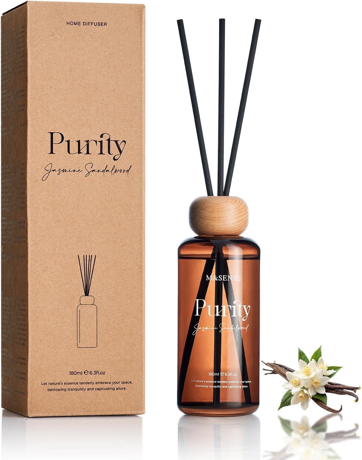 Jasmine Sandalwood Reed Diffuser