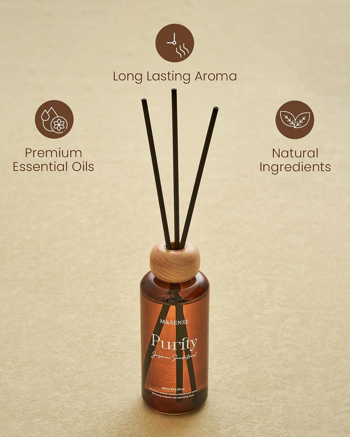 Jasmine Sandalwood Reed Diffuser