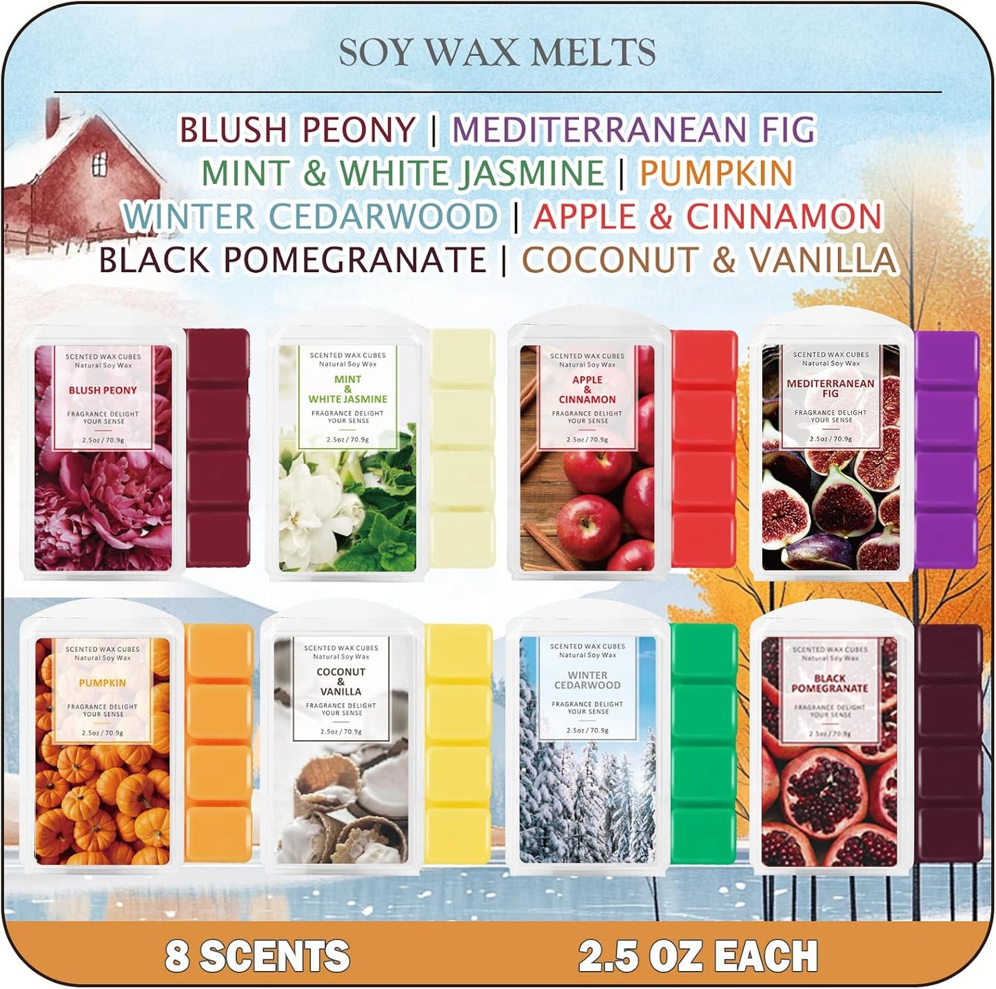 Fall Scented Wax Melts